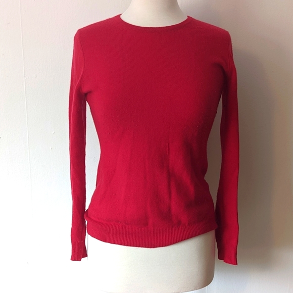 Charter Club Sweaters - 100% Cashmere Cranberry Sweater